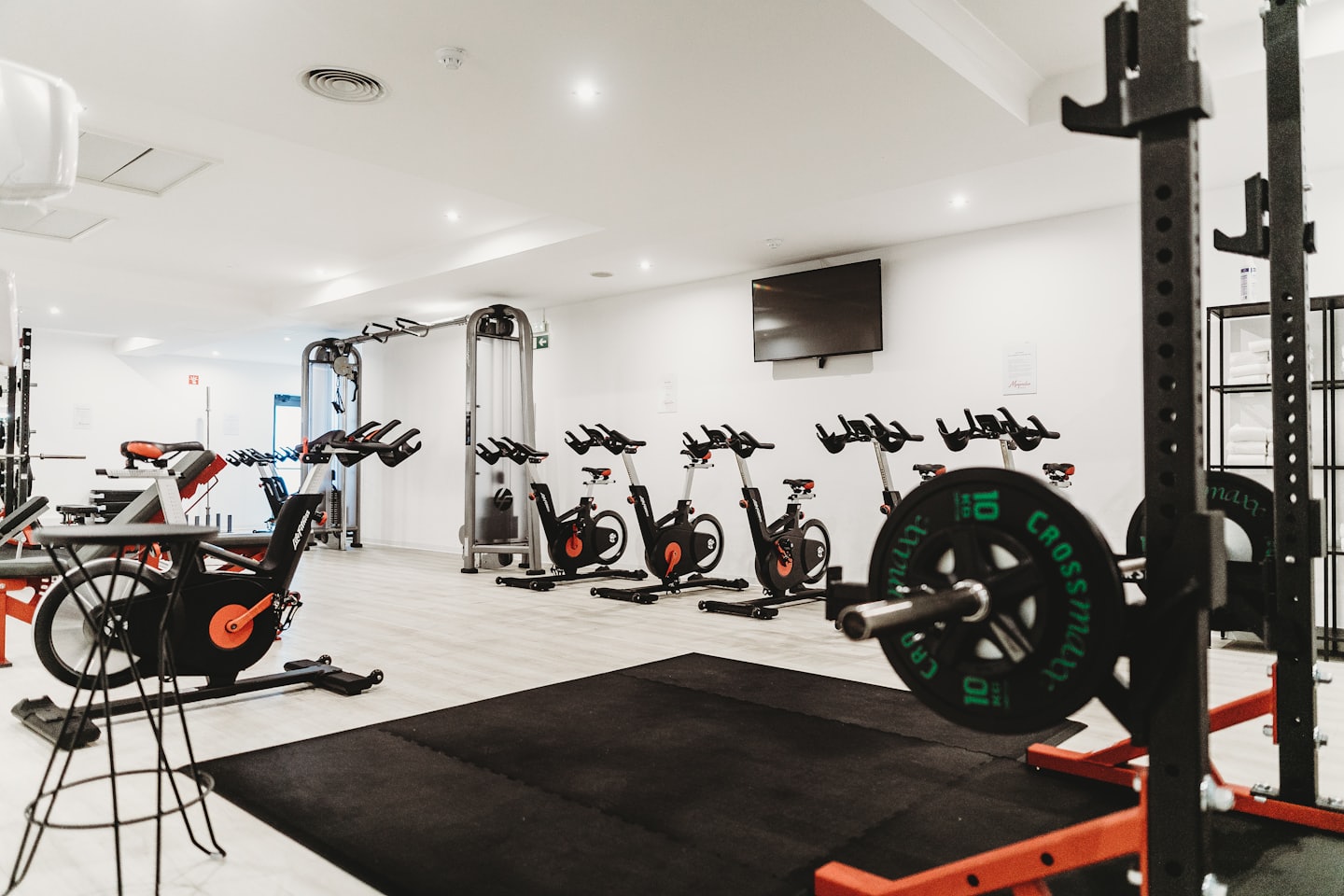Picture of a corporate fitness center. Showing that we manage corporate fitness centers to a high standard. 
